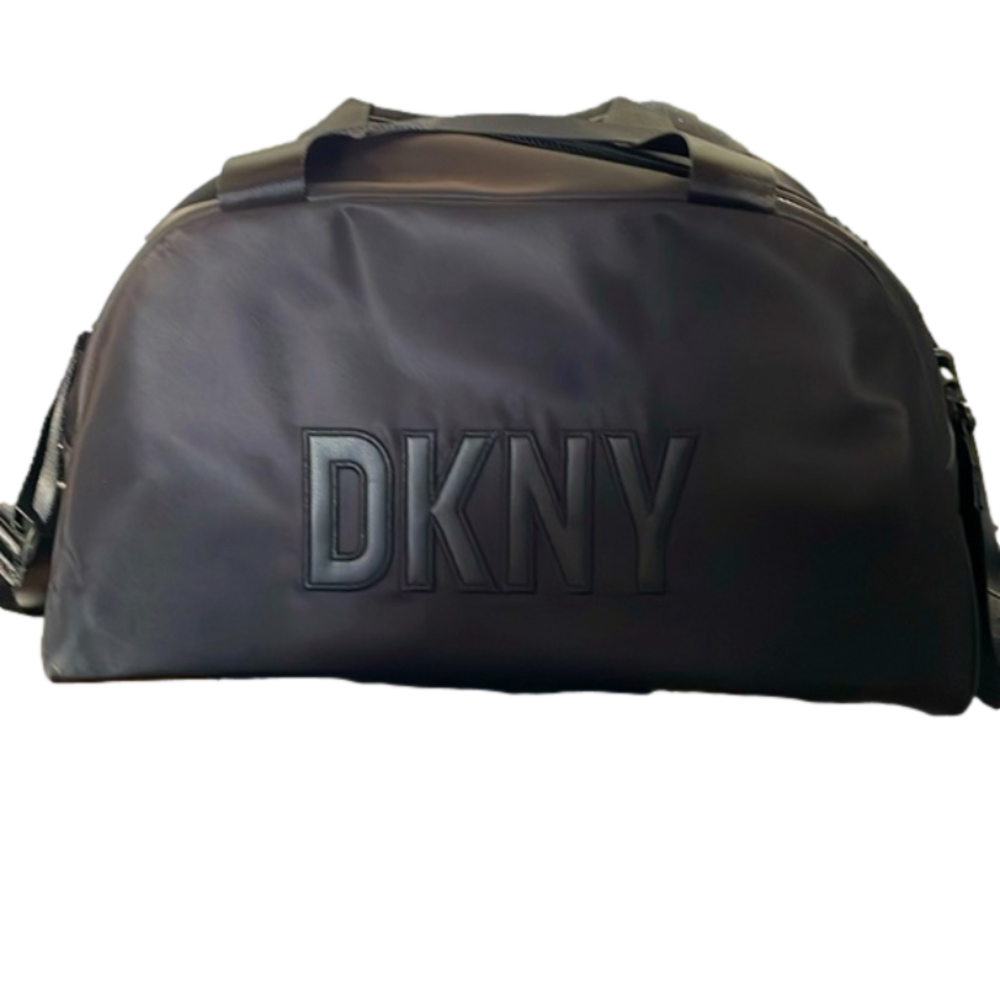 NWT DKNY BLACK GYM BAG